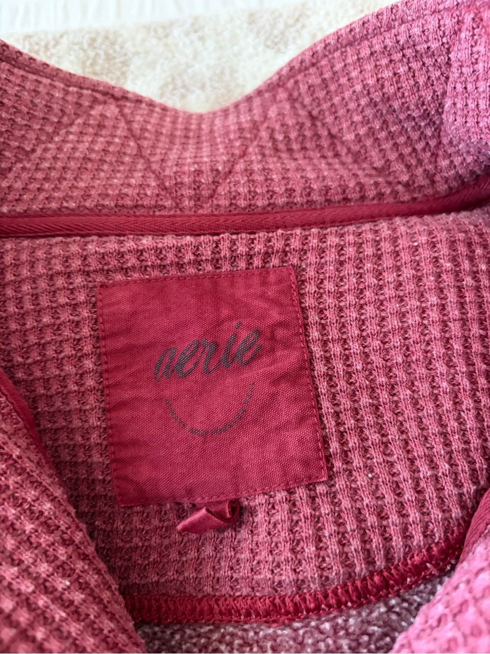Aerie Getaway Quarter Snap Sweatshirt - Picture 2 of 6